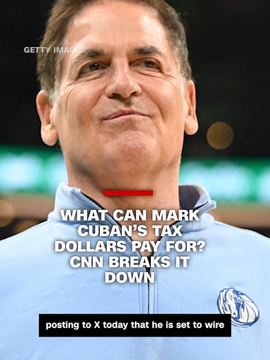 CNN’s Laura Coates breaks down what Mark Cuban’s taxes could pay for. In a post on X, the billionaire said KPMG calculated his tax bill to be $275.9M. #cnn #news #markcuban