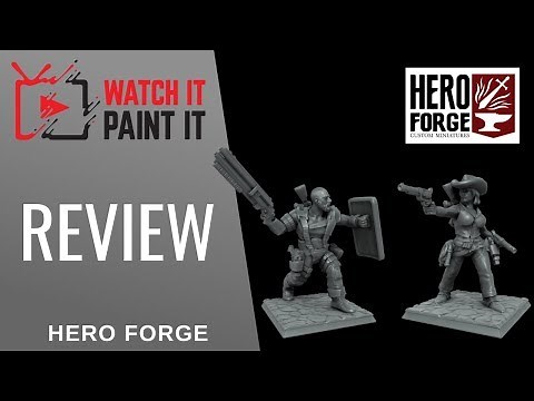 Hero Forge - Custom Miniatures Review