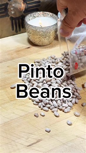 Nite Marquez on Instagram: "This is how I make Pinto Beans in the Crockpot! #pintobeans #reels #foodie #newmexico #foodgasm"