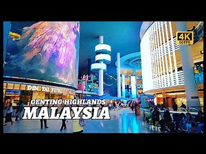 First World Complex & SkyAvenue @ Resorts World Genting, Genting Highlands | Malaysia | 4K 60FPS