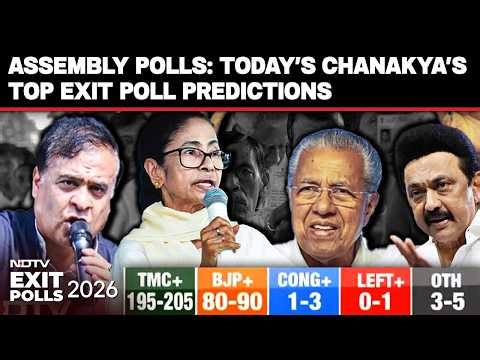 Tamil Nadu Exit Polls | Vijay Surge Or Dravidian Return? Exit Polls Split On Tamil Nadu 2026 Verdict