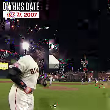 1.5M views · 15K reactions | 14 years ago today, San Francisco Giants' Barry Bonds broke Hank Aaron's home run record with No. 756. | SportsCenter | Facebook