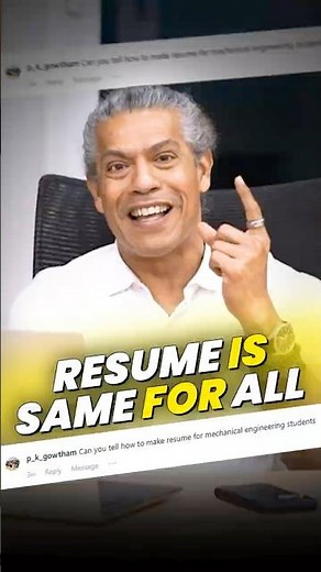 A Great Resume Works in Every Industry | Resume Tips That Get You Noticed | Sidd Ahmed