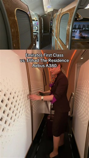 Emirates First Class vs Etihad The Residence Airbus A380