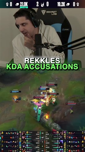 Rekkles KDA Controversy Explained