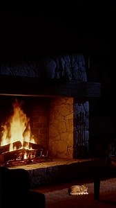 Fireplace for sleeping best rain and thunder sound effect white noise storm #fire #sleep #rain