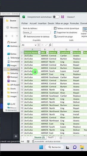 Combiner plusieurs fichiers en utilisant Power Query