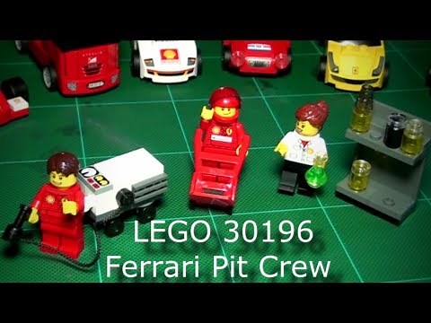 Shell V-Power - LEGO® model Ferrari Collection Pit Crew Mini Figs set 30196
