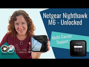 Netgear Nighthawk M6 MR6150 - Unlocked Mobile Hotspot Device