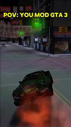 POV: You try and mod GTA 3
