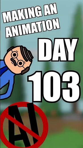 ❗️DAY ONE HUNDRED and THREE of Making an Animated Short Film with NO GENERATIVE AI❗️