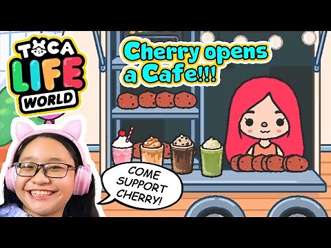 Toca Life World - Local Shop - Cherry opens a CAFE!!!