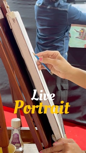 Live Portrait Demonstration | Painting Process👩‍🎨