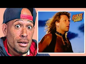Rapper FIRST time REACTION to Jon Bon Jovi - Blaze Of Glory!