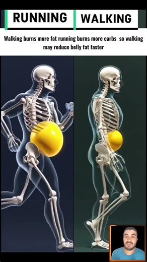 Stop Running! Walking Burns More Fat #Shorts