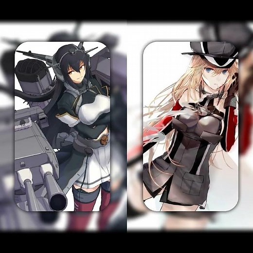 Nagato & Bismarck || Kantai Collection (Kancolle) Edit || #kantaicollection #kancolle #anime #fypage