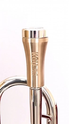 KGUBrass Trumpet Booster - KGU Brass - Radius trumpet mouthpiece booster 🎺 . Extra LIGHT Trumpet mouthpiece booster in elegant design. Designed by Maksim Gopanchuk, the cofounder of the KGU Brass company, with professional approach and great attention to each important detail. . The weight, styling and geometry are created to evenly put the weight of the booster on the weight of the mouthpiece, aiming at uniting the booster and the mouthpiece into a single whole. . . . . . #trumpet #trumpetlife