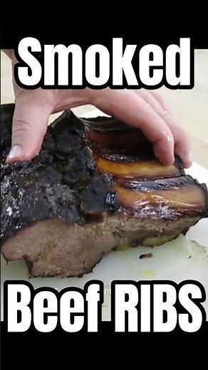 Smoked Ribs on a GAS Grill is EASY! 🔥 #pmgk #bbq #bbqmeat #grilling #beefribs