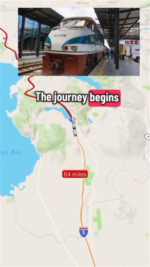 Vancouver To Seattle by Train Habibi Come To Seattle #europetraintravel #worldexplorer #trainjourney