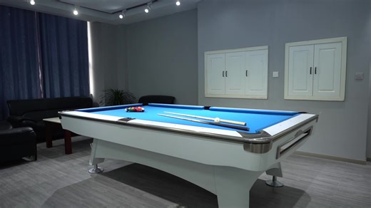 2025 Professional Grade Premium Slate 9ft 9-Ball Pool Billiards Table With Ball Return System for Club Indoor Entertainment