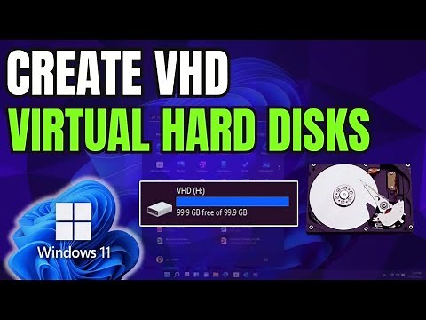 How To Create or Set up VHD(Virtual Hard Disks) on Your PC - Windows 10/11