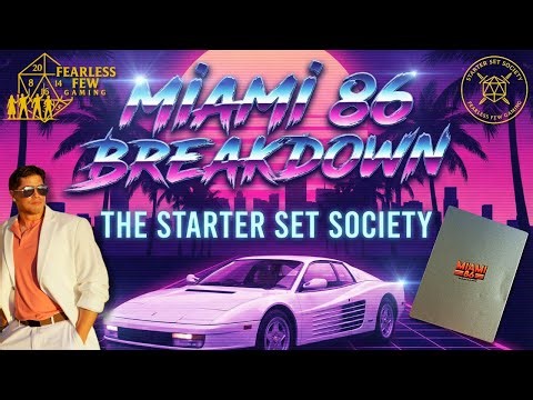 Miami 86: The Ultimate 80s Action Movie RPG? (THE STARTER SET SOCIETY)