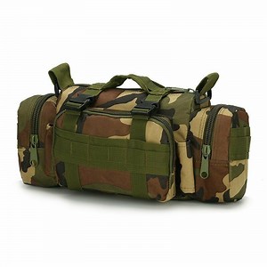[Hot Item] Waterproof Molle Shoulder Bag Sling Messenger Bag Tactical Fanny Pack Waist Bag