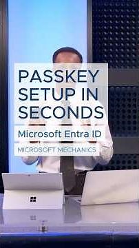 Fast, secure, app-free setup. #microsoftentra #passkeys #cybersecurity #phishingprotection