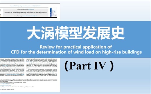 CFD论文阅读----大涡模拟（LES）的模型发展史---Smagorinsky--dynamic Smagorinsky--WALE