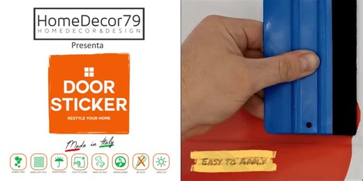 Sticker Decal for Door, Window, Fridge, Doodle, Peel and Stick PVC - Etsy