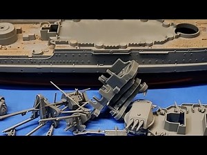 Revell USS Arizona Plastic Model Assembly