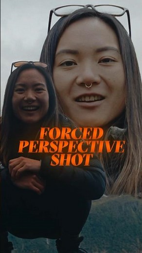 HOW TO: do a creative forced perspective shot ⛰️