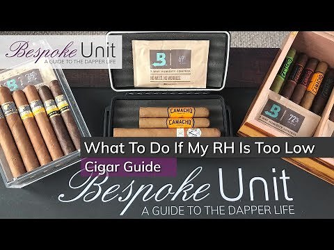 How To Fix A Dry Humidor & Low Relative Humidity: Increase Humidor RH In A Few Easy Steps