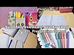 Ending my weekend productively ☕🌷| Sunday evening study vlog✨ | The Real Rashmi 💌!!!