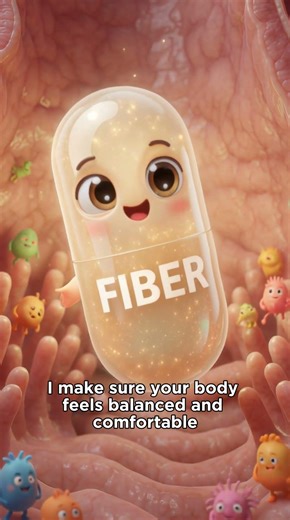 Fiber Inside Your Body 🥗 | Health Animation