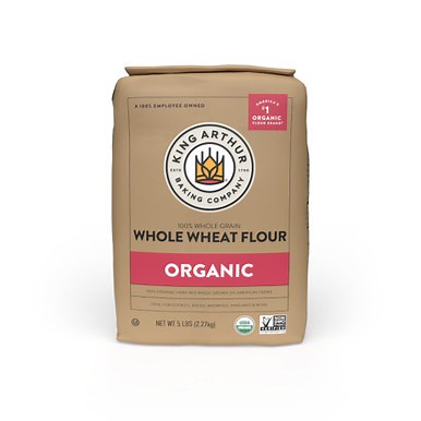 100% Organic Whole Wheat Flour