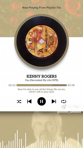 Kenny Rogers: You Decorated My Life - Classic 70s Hit