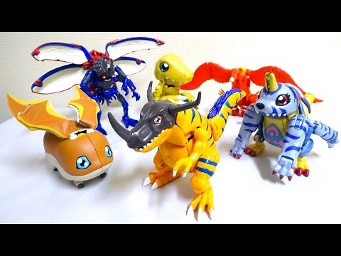 【デジモンアドベンチャー】デジモン超進化シリーズ 1メタルグレイモン ヲタファの玩具野郎日記 / Digimon Digivolving Greymon to Metal Greymon
