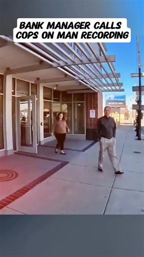 Bank Manager Calls Cops On Man Recording | cops