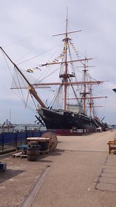 1.4K views · 104 reactions | ⚓ HMS Warrior, dressed to impress and ready for the Coronation this weekend  If you are in Portsmouth, be sure to listen out for a special 21-gun salute in honour of the King’s Coronation at midday on 6th May. Image credit - S. Clabby | National Museum of the Royal Navy | Facebook
