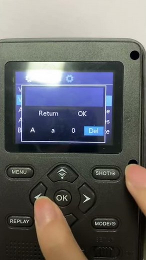 Reset the WiFi password of the Campark T80 trail camera