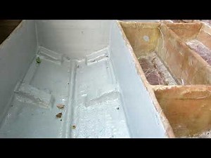 The CC Boat Project 9 Fuel Tank Install In Foam