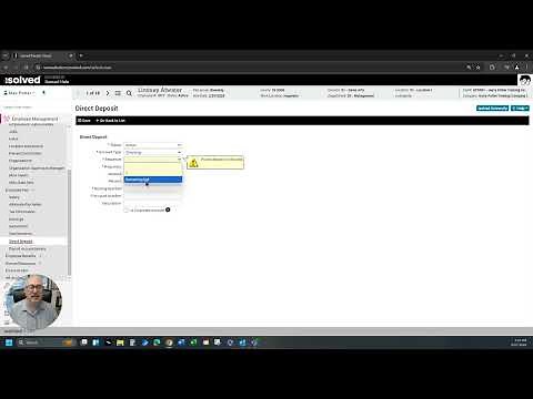 Direct Deposit Setup Tutorial in iSolved💸