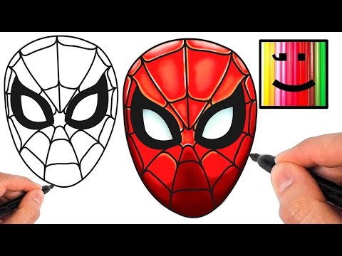 How to Draw SPIDER-MAN | Step-by-Step Tutorial