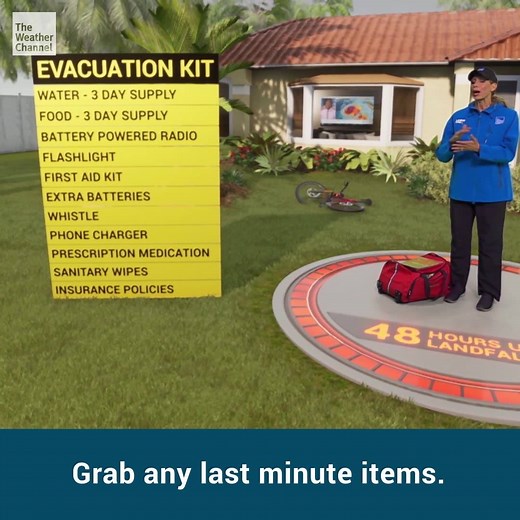 62K views · 544 reactions | How can you prepare for a hurricane? Stephanie Abrams takes us through life-saving tips ahead of #Dorian. | The Weather Channel | Facebook