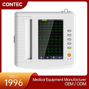 [Hot Item] Contec ECG1212g 12 Channel Electrocardiograph Touch Screen Monitor ECG Machine