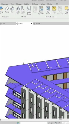 revit multiple stairs #construction #architecture #designer