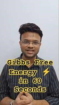 Gibbs Free Energy Explained | Positive vs Negative ΔG | Easy Trick