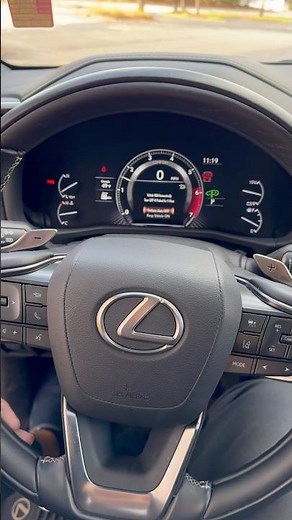 Lexus LX Startup and Graphics Display