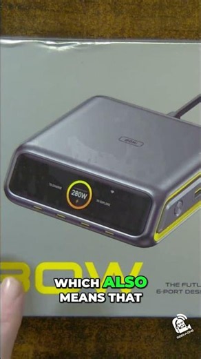 Charge EVERYTHING FAST! 280W GaN+ Turbo Mode Explained #shorts